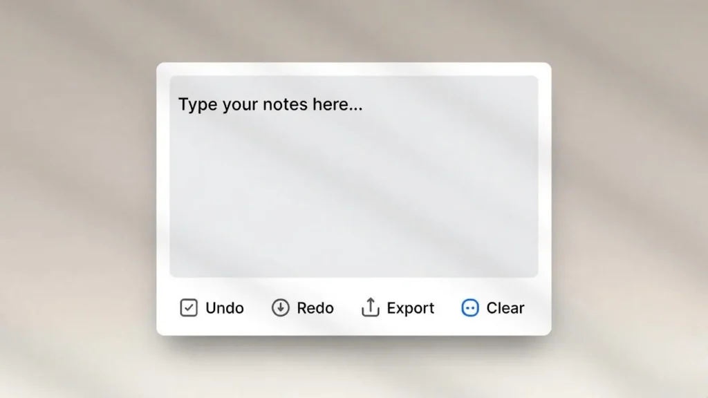 Notepad online